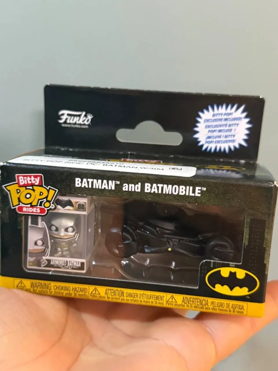 Bitty POP (rides) BATMAN e BATMÓVEL - Foto 2