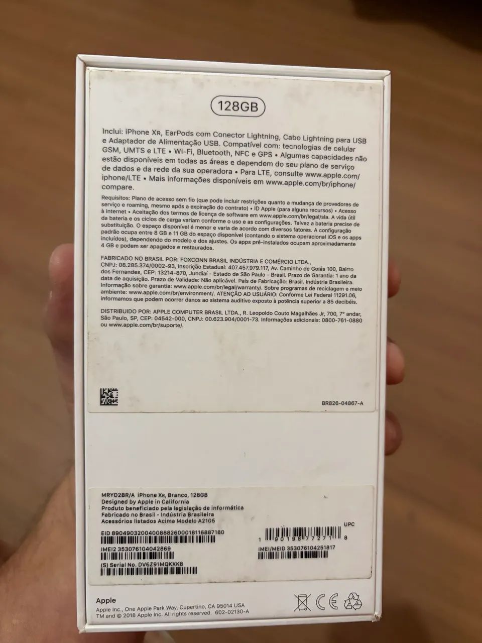 iPhone XR 128GB Branco  - Foto 5
