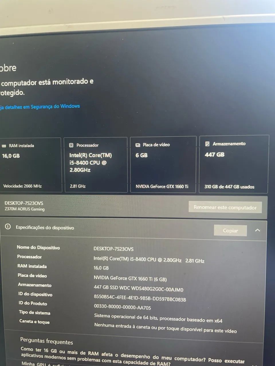 TROCO E VENDO PC 2900 REAIS  - Foto 5