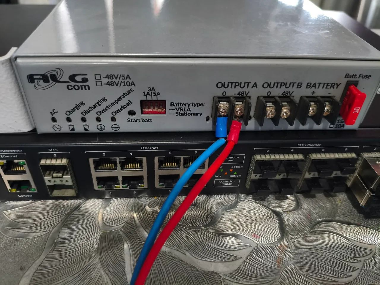 OLT Intelbras 8820i - 8 Portas GPON - Usada e Funcionando Perfeitamente. - Foto 5
