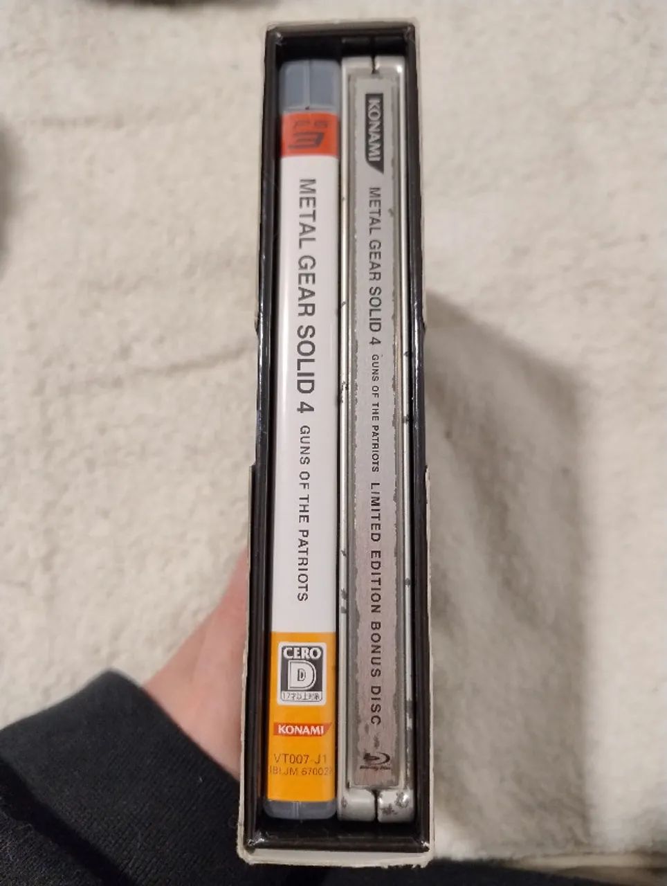 Metal Gear Solid 4 Edição Limitada Japonesa - Foto 4