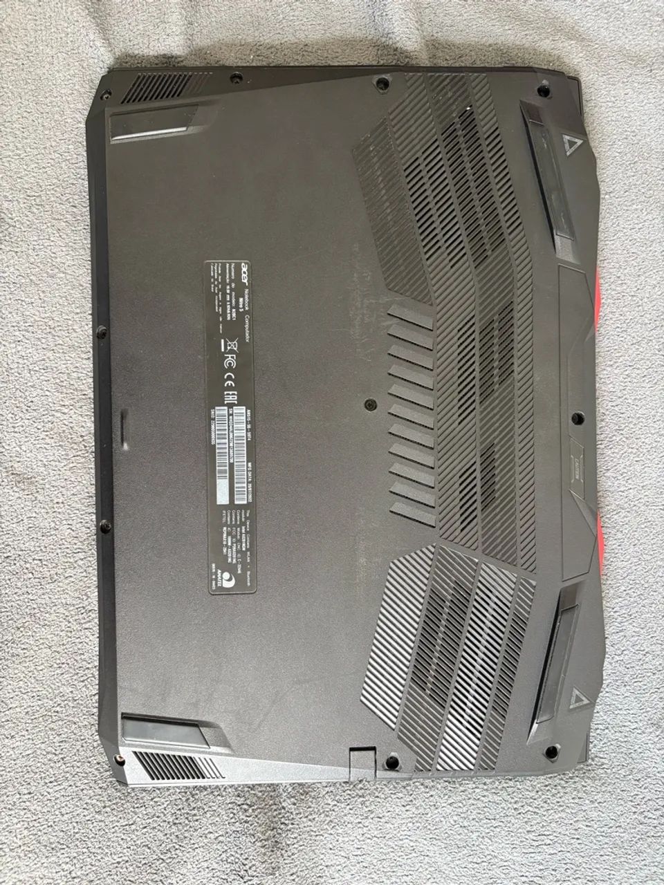 Vendo Acer Nitro 5 com placa mãe queimada - Foto 3