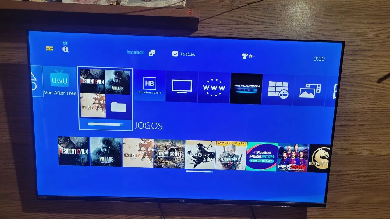 Ps4 D.E.S.B.L.O.Q.U.E.D.O com 1terá e varios jogos estalados - Foto 4