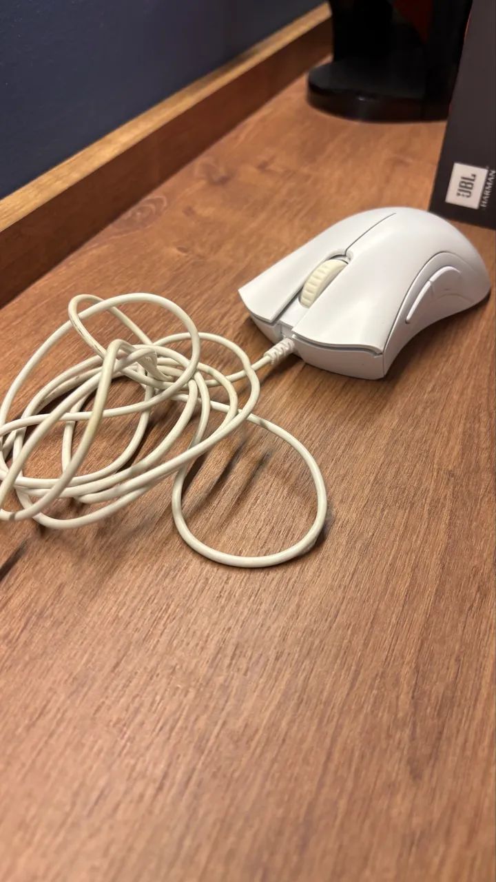 Mouse Razer Deathadder Essential - Branco Original - Foto 3