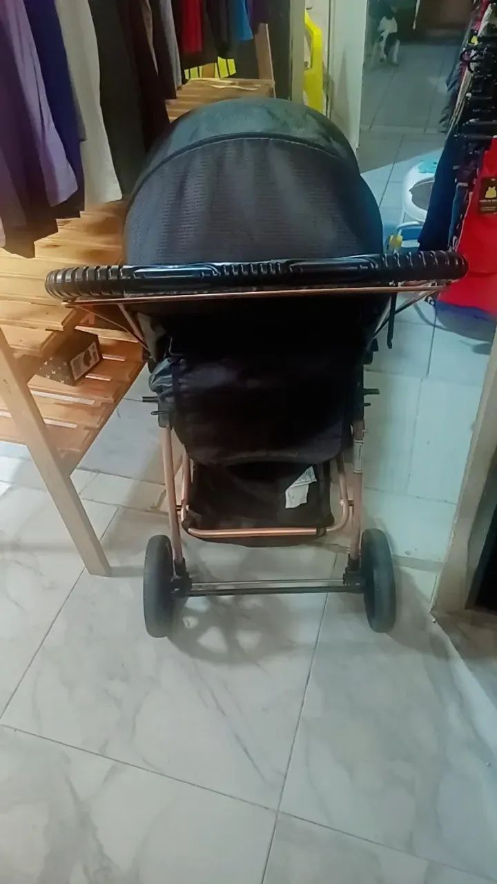 Carrinho de bebê Galzerano de cobre - Foto 3