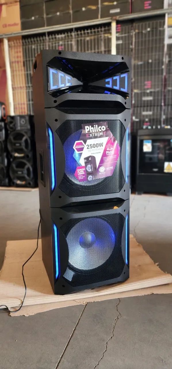 Caixa de Som Philco PCX30000 2500W RMS Bluetooth - Foto 5