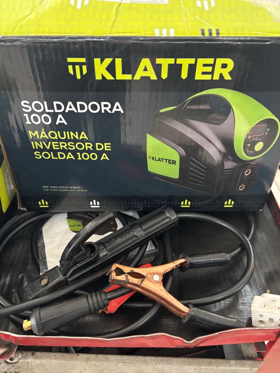 Máquina de solda elétrica portátil 100 A