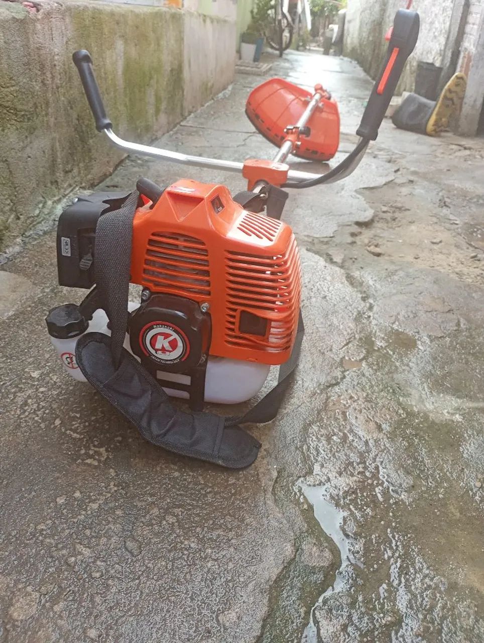 Roçadeira Nakasaki 75cc 3HP 2T a Gasolina Potente NK750Pro
