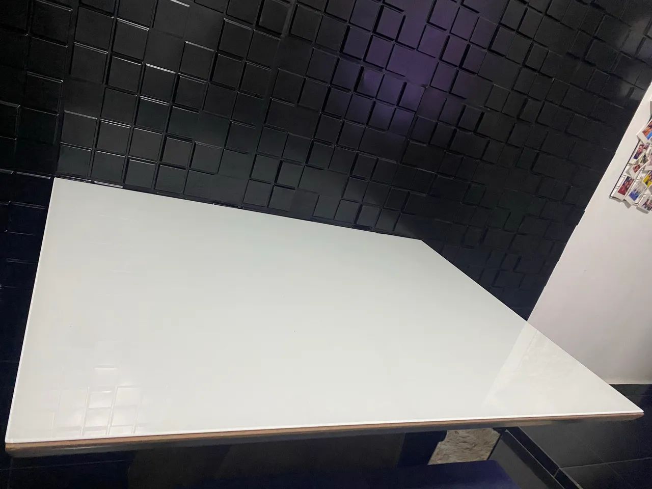 Mesa com tampo de vidro  - Foto 2