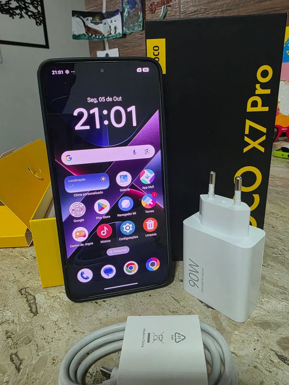 Vendo celular poco X7 Pro 512