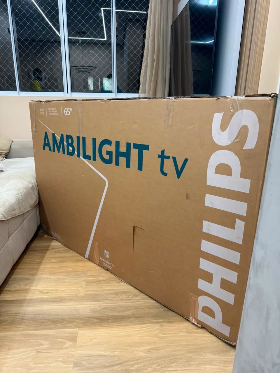 TV PHILLIPS AMBILIGTH 65? SEM USO - Foto 3