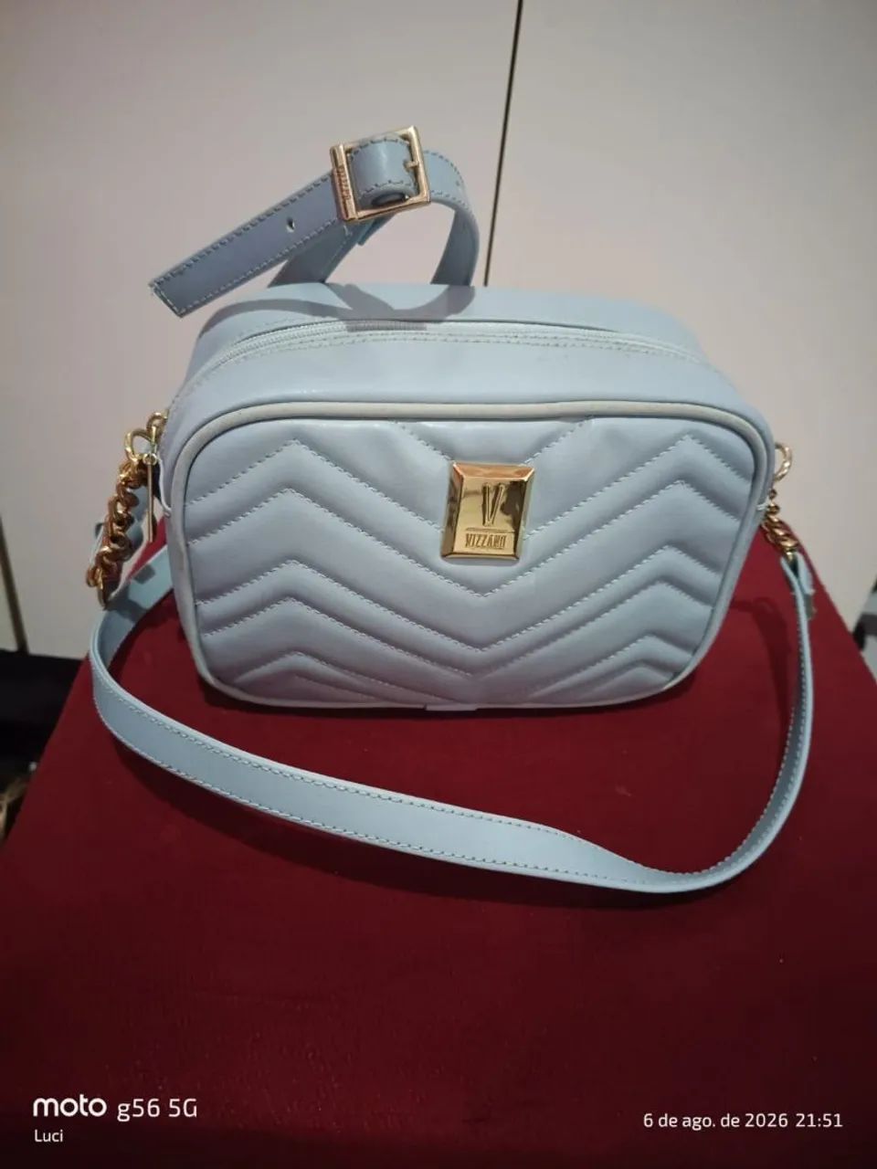 Bolsa azul estilo Vizzano  - Foto 3