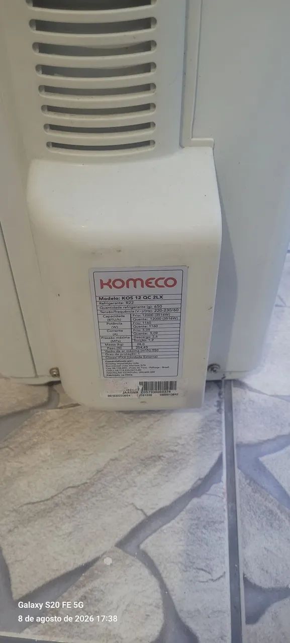 Ar-condicionado Komeco 12000 btus - Foto 3