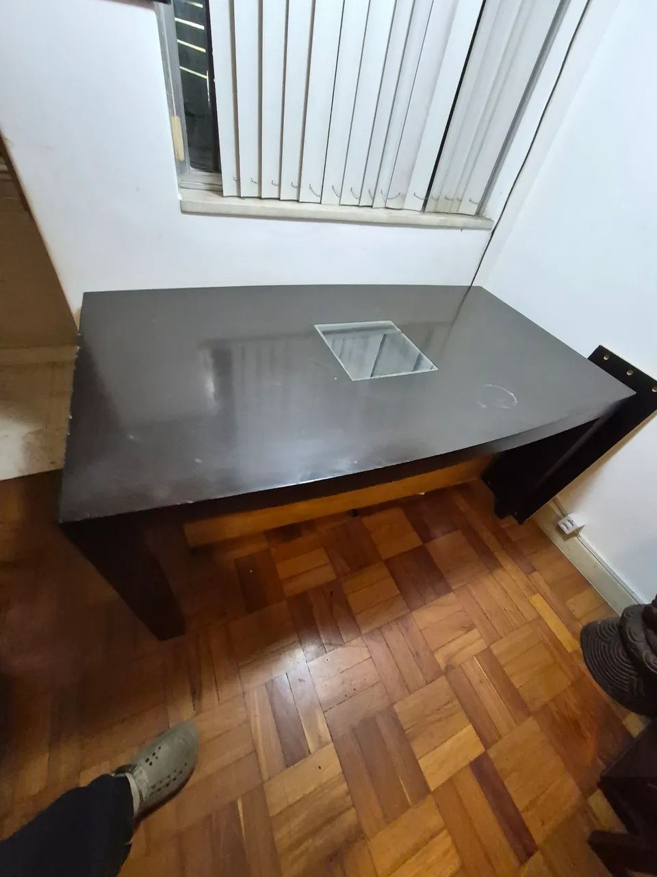 Mesa jantar madeira maciça 160x88cm - Foto 4