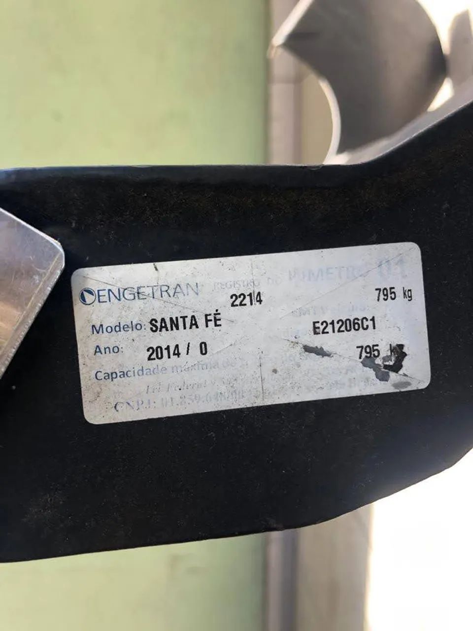 Engate do reboque santa fé  - Foto 2