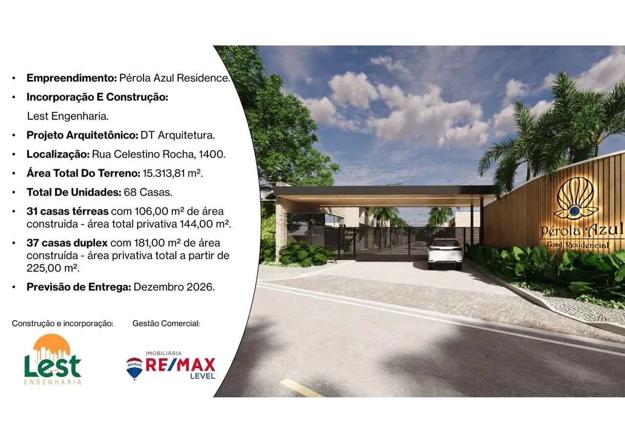 PEROLA AZUL RESIDENCE - CASAS COM ATÉ 4 SUITES E QUINTAL - Foto 5