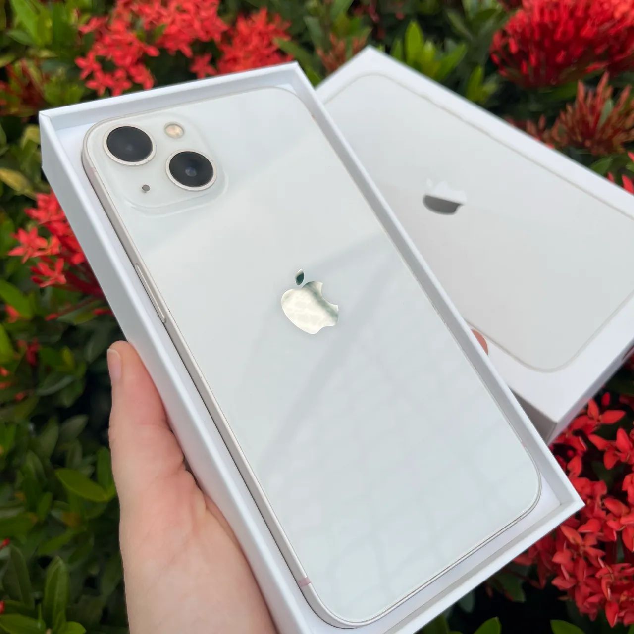 iPhone 13 128gb Apple branco conservado (Tem caixa) - Celulares e