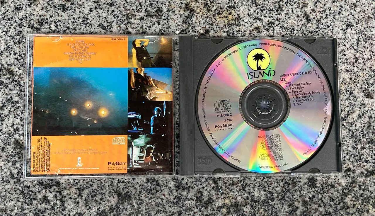 【CD】U2 まとめ売り CD U2 - Under a Blood Red Sky (Ao Vivo) - CDs, DVDs etc