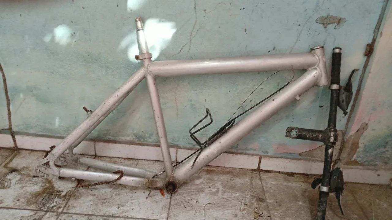 Quadro bicicleta de alumínio 