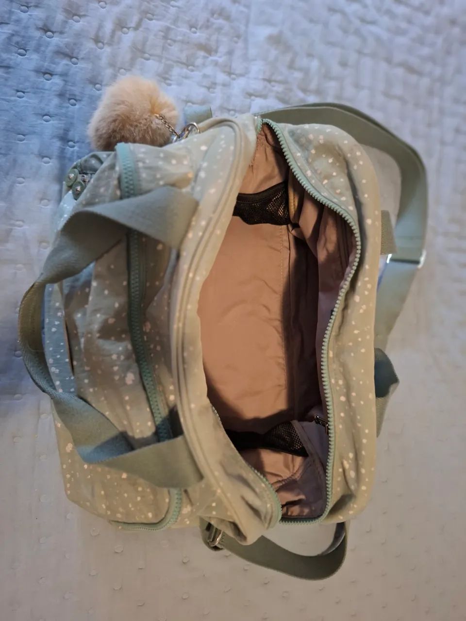 Bolsa de Maternidade Kipling com acessórios em excelente estado - Foto 4