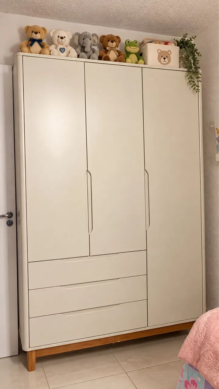 Guarda roupa, cômoda e berço  - Foto 2