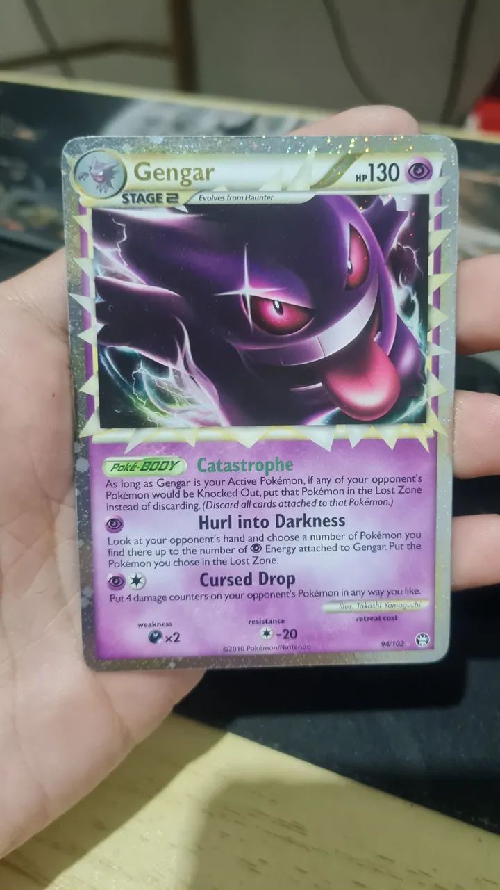 Gengar Prime Pokemon TCG quase nova