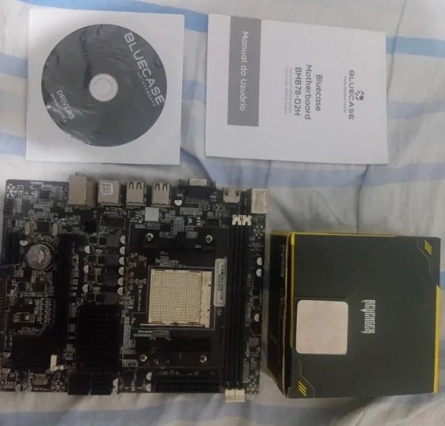 placa mae + processador+ coller  - Foto 3