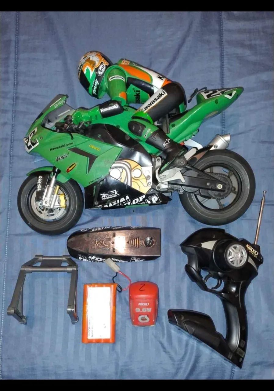 mii☆ko Mini-moto Nikko R/C System Kawasaki Ninja ZX10R Endurance