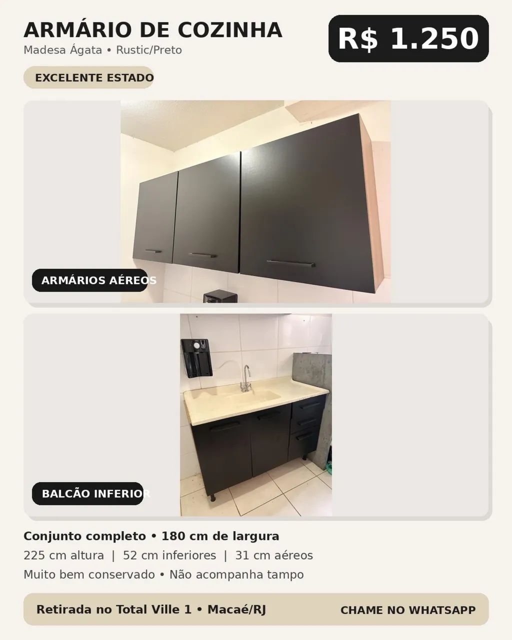 Armário de cozinha 