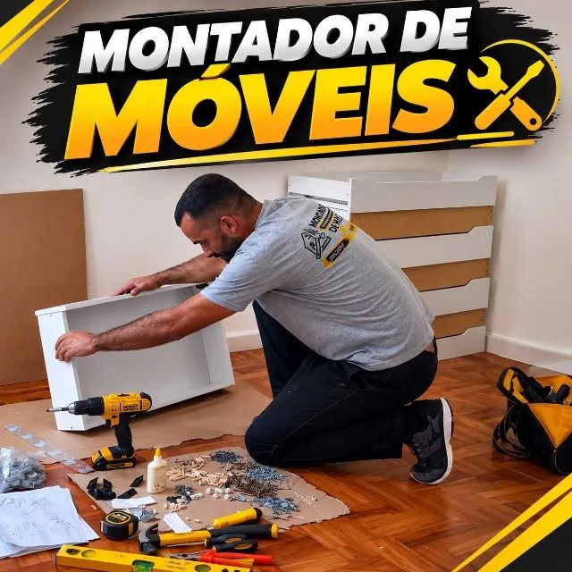 Montador de móveis com experiência 