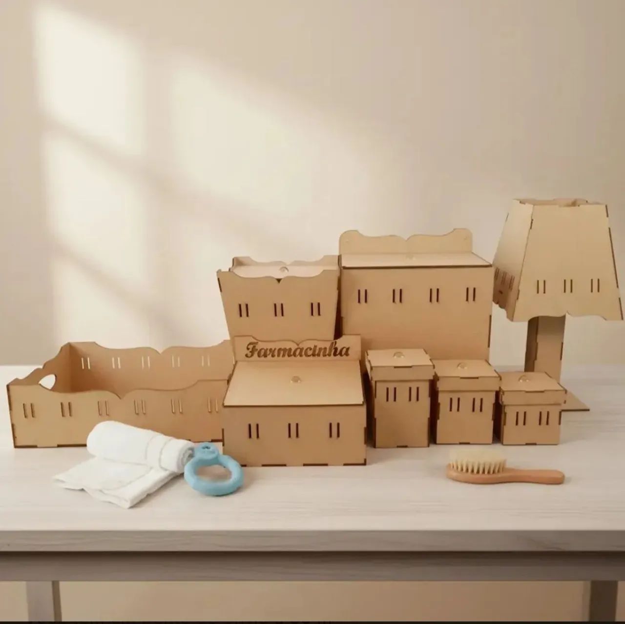 Kit de higiene de bebê 