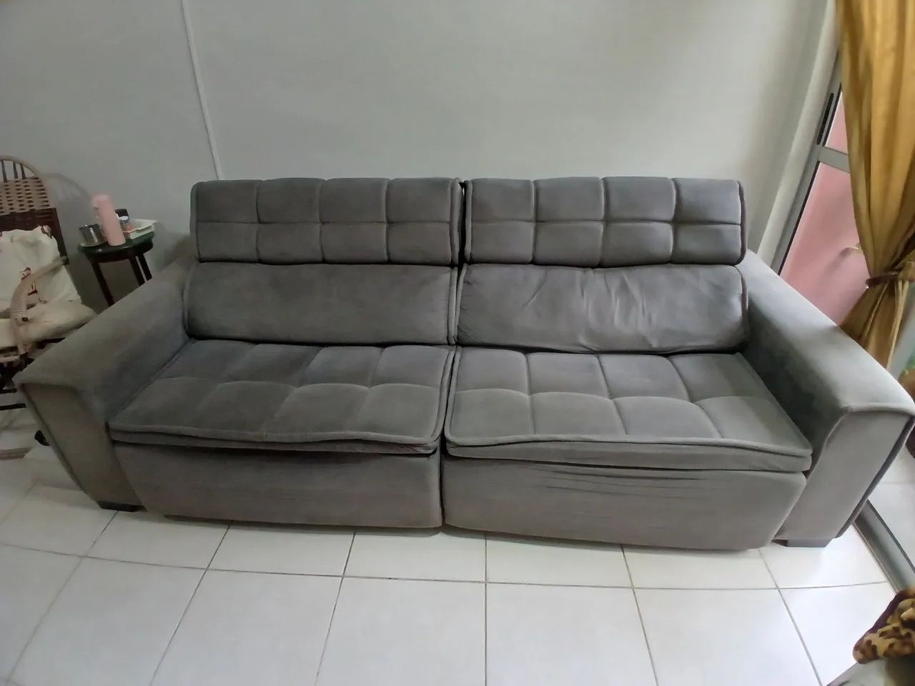 Sofá retrátil seminovo  - Foto 3