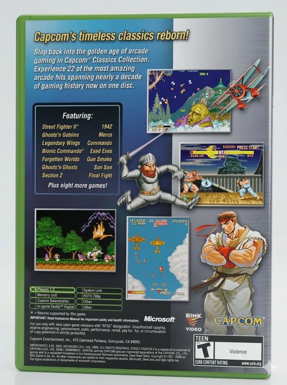 Capcom Classics Collection Original - Xbox Cassic - Foto 3