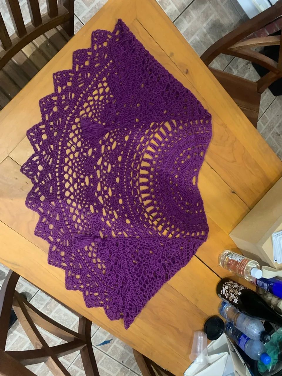 Xale Roxo - Foto 2