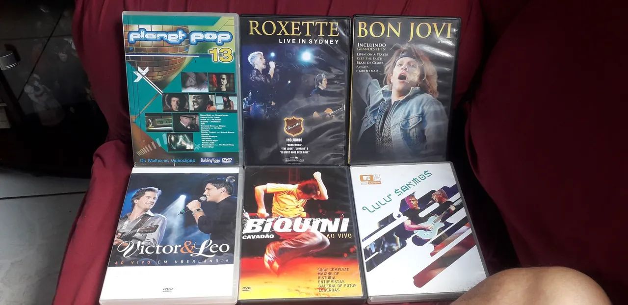 Dvds Originais Músicais 