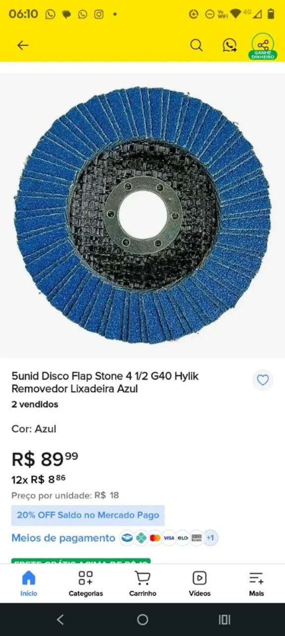 Disco flap 