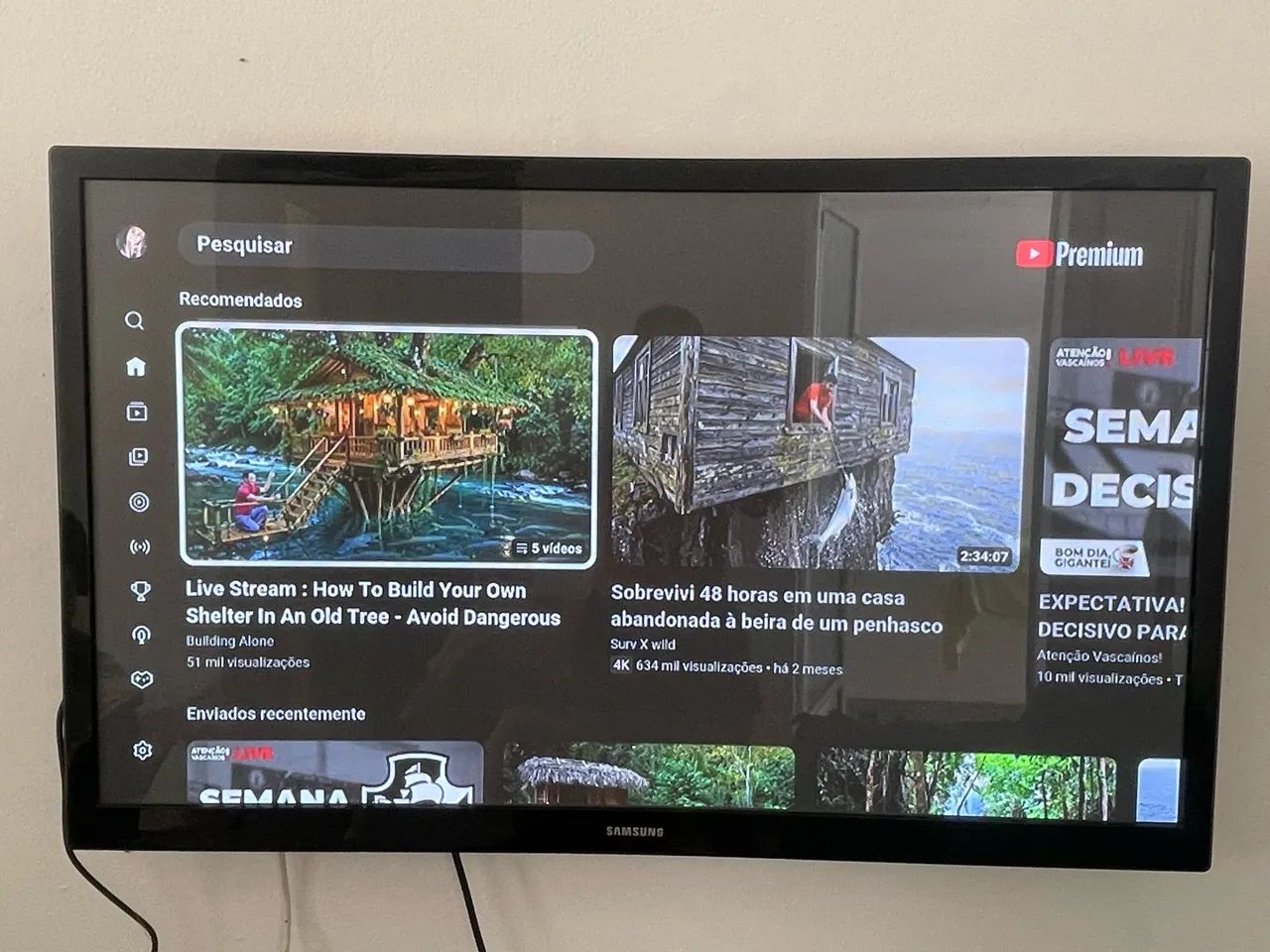 Tv Samsung 43? NÃO smart - Foto 2