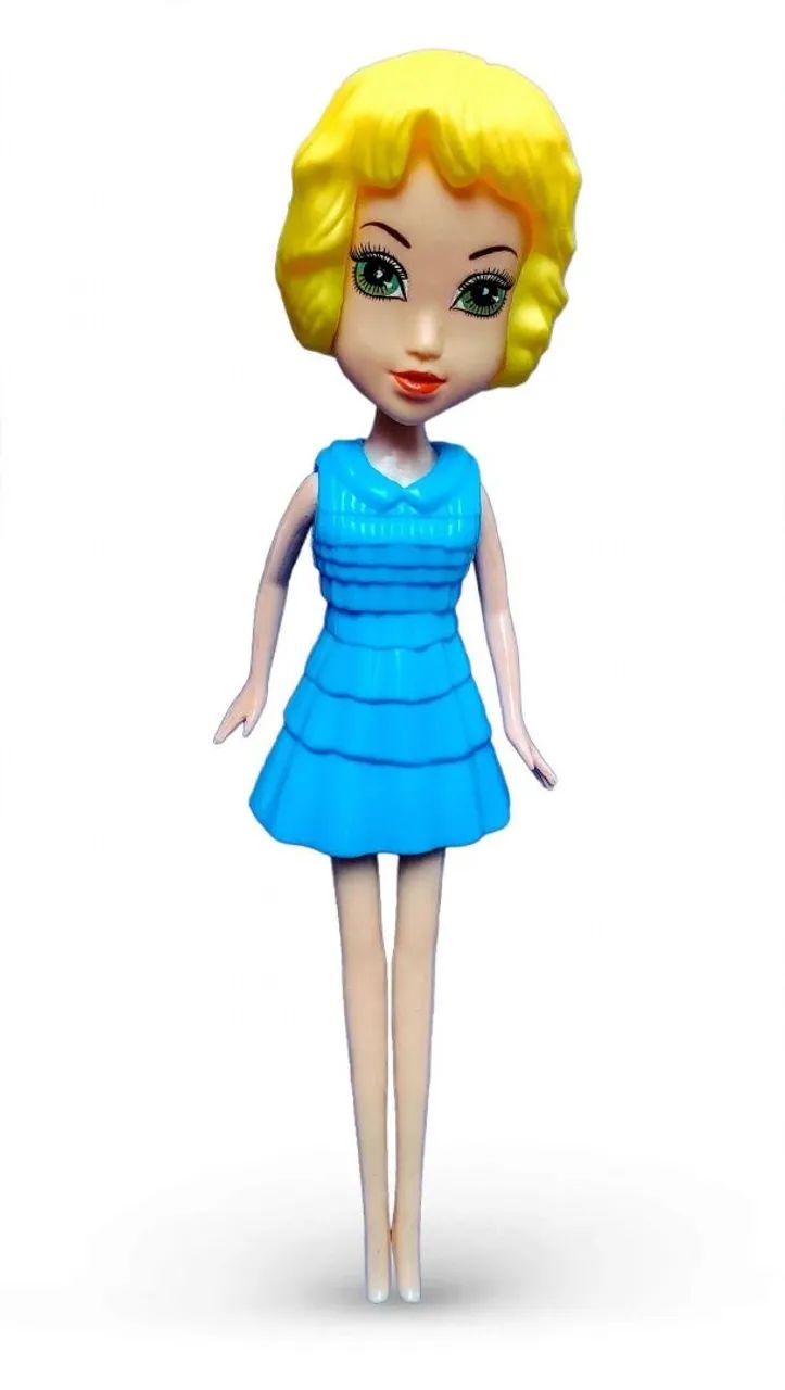 Boneca Infantil Colecionavel - Troca roupa e cabelos  - Foto 3
