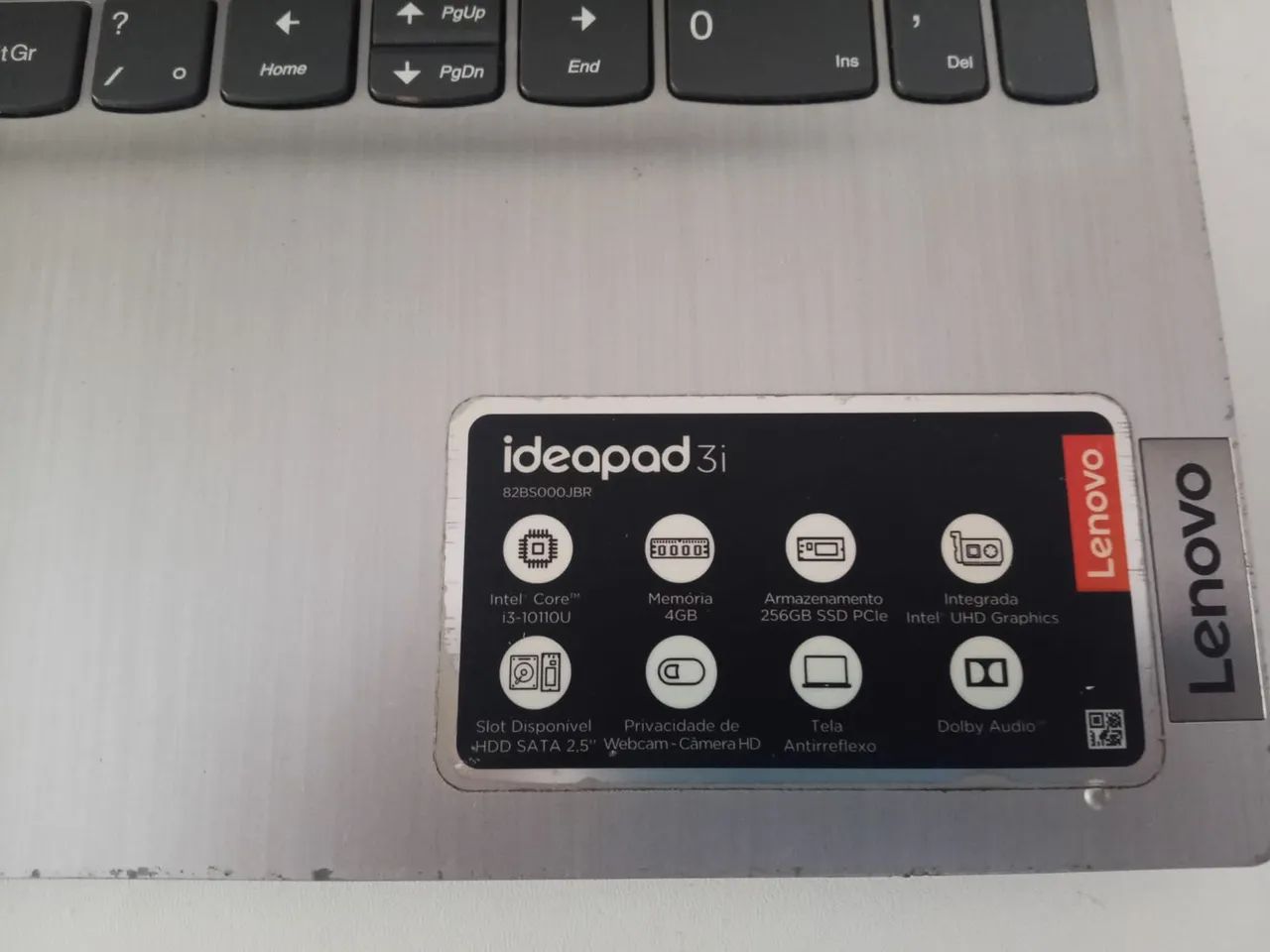 : ? Notebook Lenovo IdeaPad 3i Super Rápido com SSD - Estado de Novo! - Foto 2