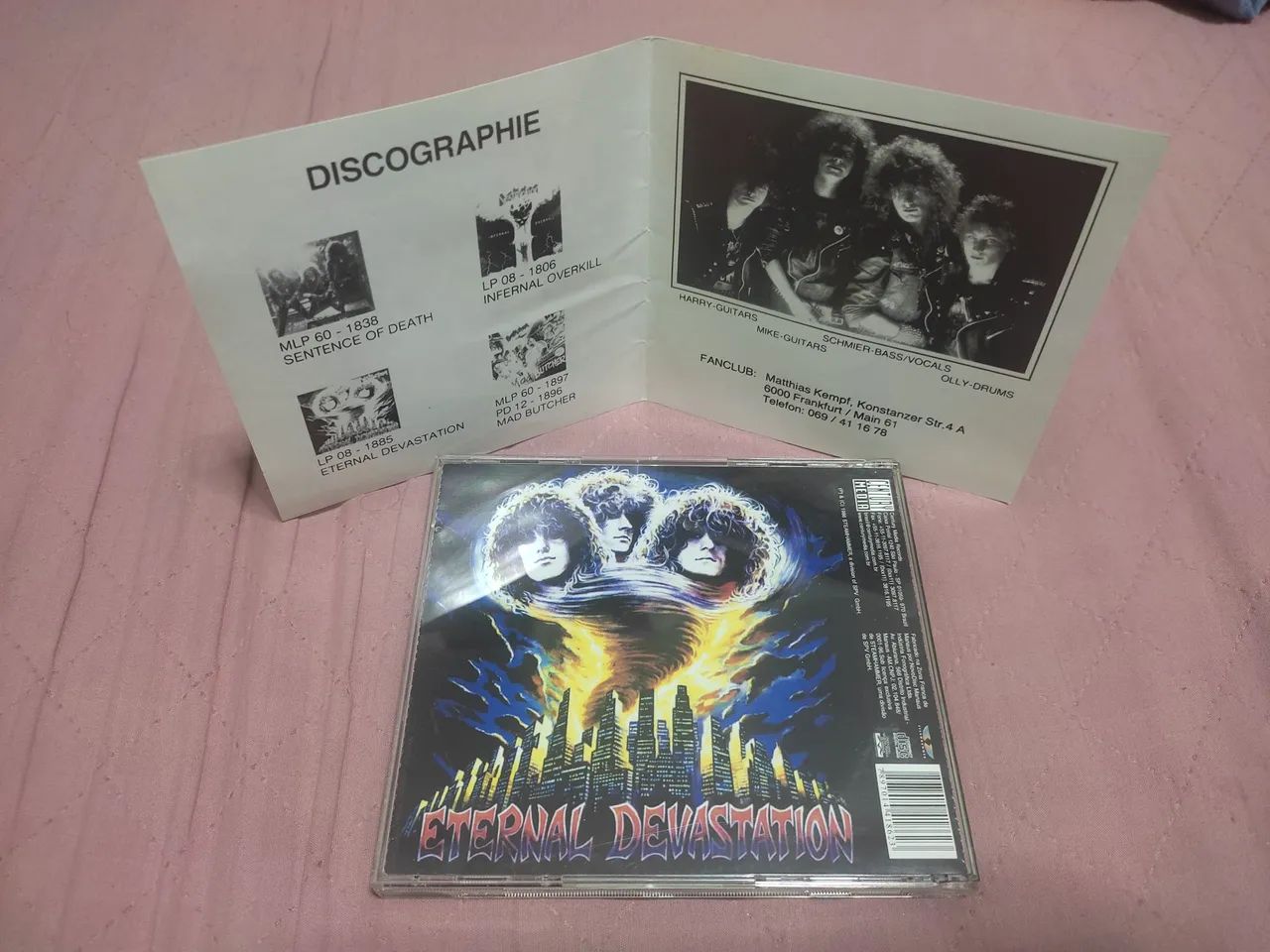 Destruction - cds raros versão nacional.  - Foto 3