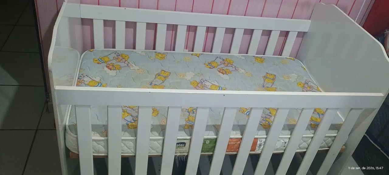 Berço com colchão  - Foto 2