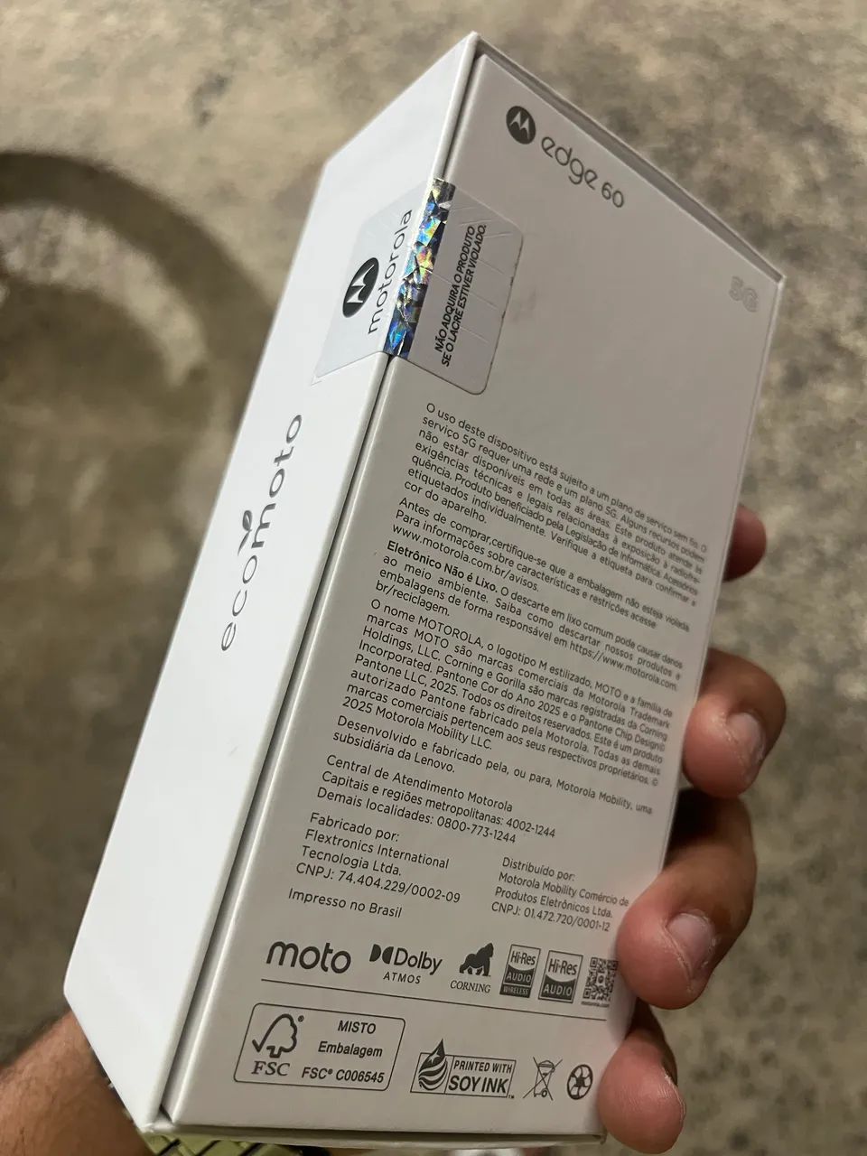  Motorola Edge 60, um aparelho com tela de 6,7 polegadas, 12 GB de RAM, 512 GB - Foto 4