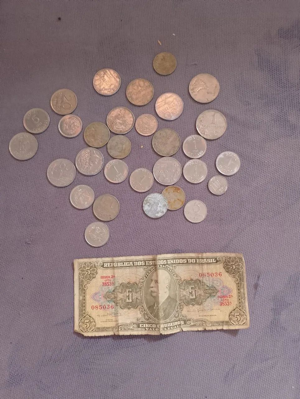 Moedas e cédulas antigas para colecionador - Foto 5