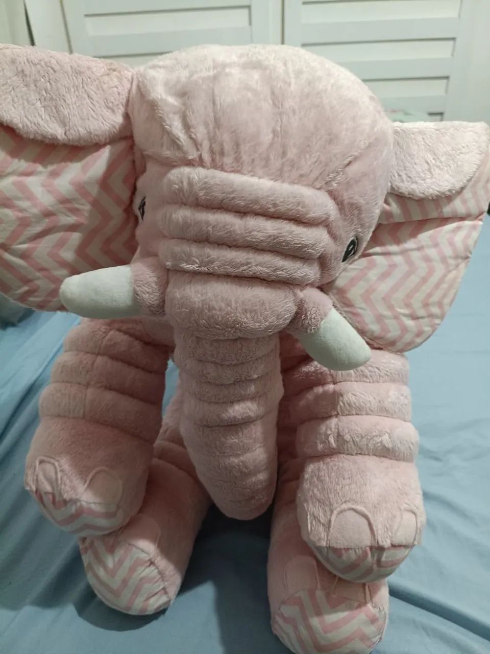 Almofada de elefante rosa - Foto 4