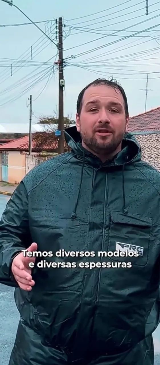 Capa de chuva PRC Plus com capuz - Foto 2