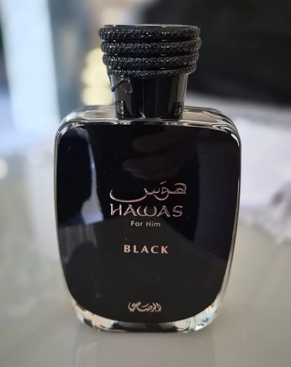 Perfume Árabe - Rasasi Hawas Black - DESAPEGO