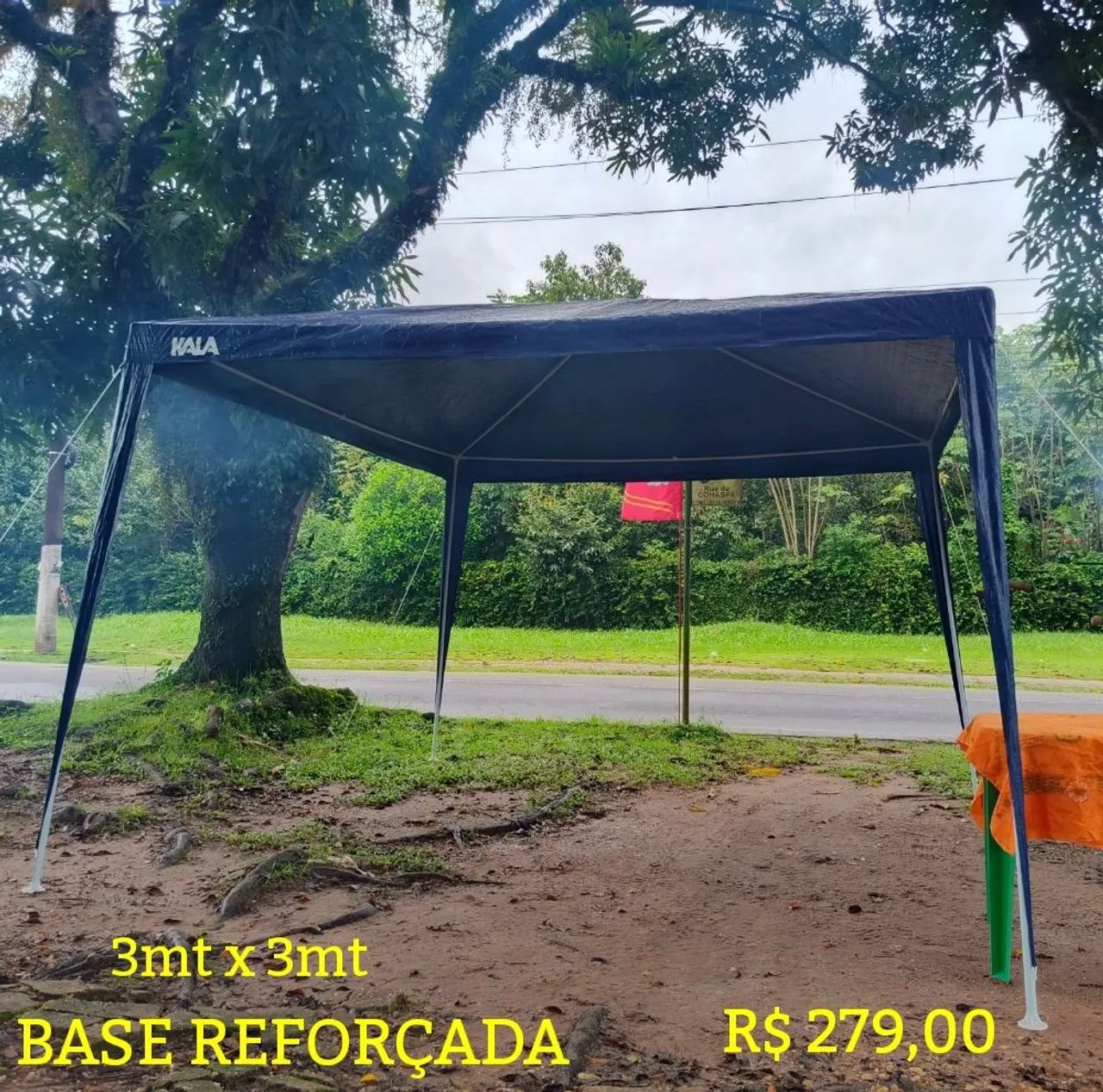 Tenda BASE REFORÇADA 3mt x 3mt  - Foto 3