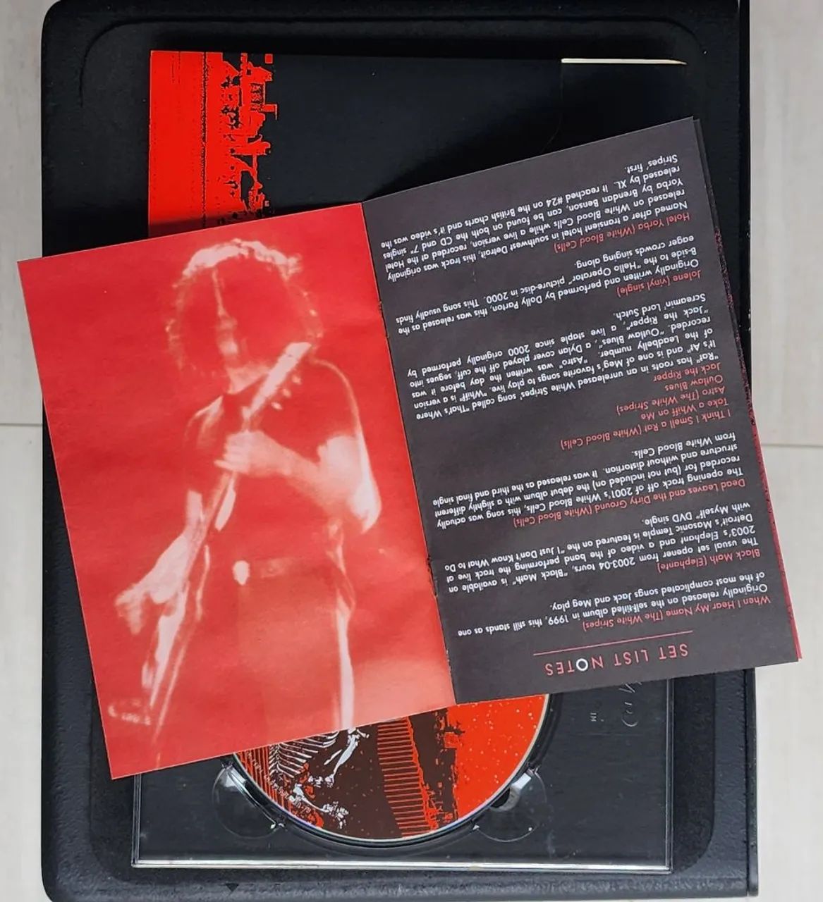 DVD da banda The White Stripes - Under Blackpool Lights digipack
