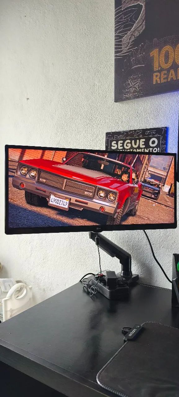 Monitor gamer ultrawide LG 25 polegadas 75hz - Foto 4