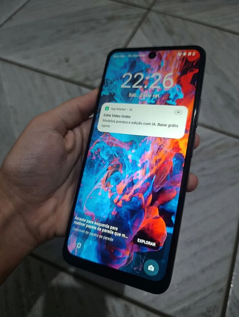 Vendo Realme C71 256gb 16 RAM Zero Novo - Foto 5
